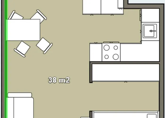 Appartement Glossy G30 Krakau